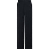 TIRSO | Soft Black Wide-Leg Trousers