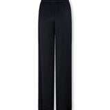 TIRSO | Soft Black Wide-Leg Trousers