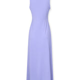 MASSIMA | Lilac Italian Fabric Long Dress