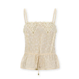 SURI | Top Fruncido Beige