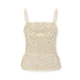 SURI | Top Fruncido Beige