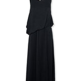 SEMA | Black Sleeveless Midi Dress