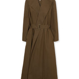 OFELIA | Brown Cotton Trench Coat
