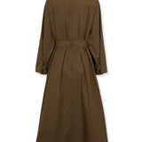 OFELIA | Brown Cotton Trench Coat