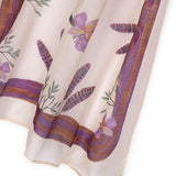 BLOOMFIGHT | Cotton and silk scarf