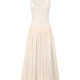 LINA | Vestido de punto y algodón