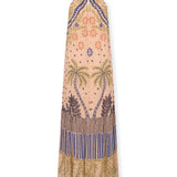 CHELSEA | Vestido bordado a mano con escote halter