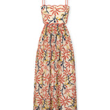 EMMA | Midi Dress with Artisanal Embroidery