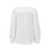 ALMA | Ecru Embroidered Blouse
