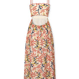 EMMA | Midi Dress with Artisanal Embroidery