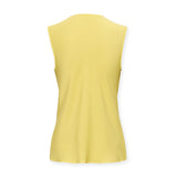 LEOPOLDA | 100% Silk Yellow Top