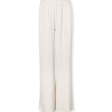 GIVERNY | Ecru Fluid Wide Leg Trousers