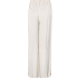 GIVERNY | Ecru Fluid Wide Leg Trousers