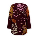 ARRECIFE | Burgundy Embroidered Cotton Coat