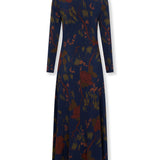 TANA | Vestido midi con estampado floral