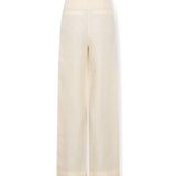 ROMINA | Top de color crudo de lino 100%