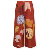 JUNA | 100% Linen High-Waisted Trousers