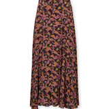 SAACHI | Multi Floral Print Midi Skirt