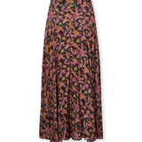 SAACHI | Multi Floral Print Midi Skirt