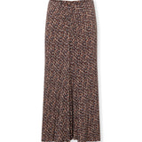 MARISSA | Rust Multi Print Skirt
