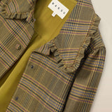 FRANCINE | Mustard Check Jacket