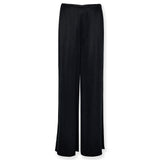 THYSSEN | Black Wide-Leg Trousers