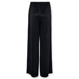THYSSEN | Black Wide-Leg Trousers