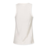 BERTA | Ecru Sleeveless Top