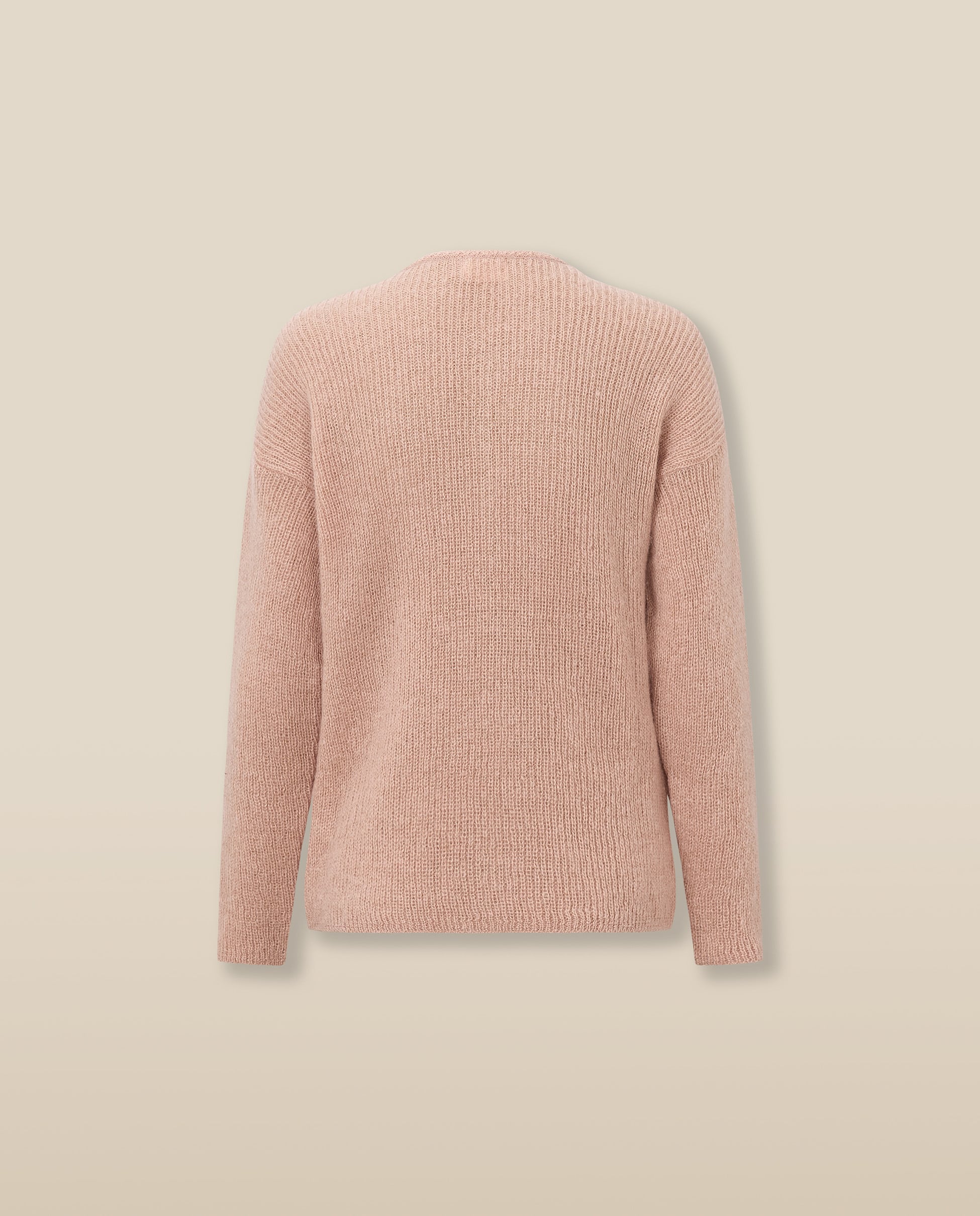 CLAIRE | Blush Pink Mohair Wool Knit Sweater – shopmaksu EU
