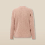 CLAIRE | Blush Pink Mohair Wool Knit Sweater