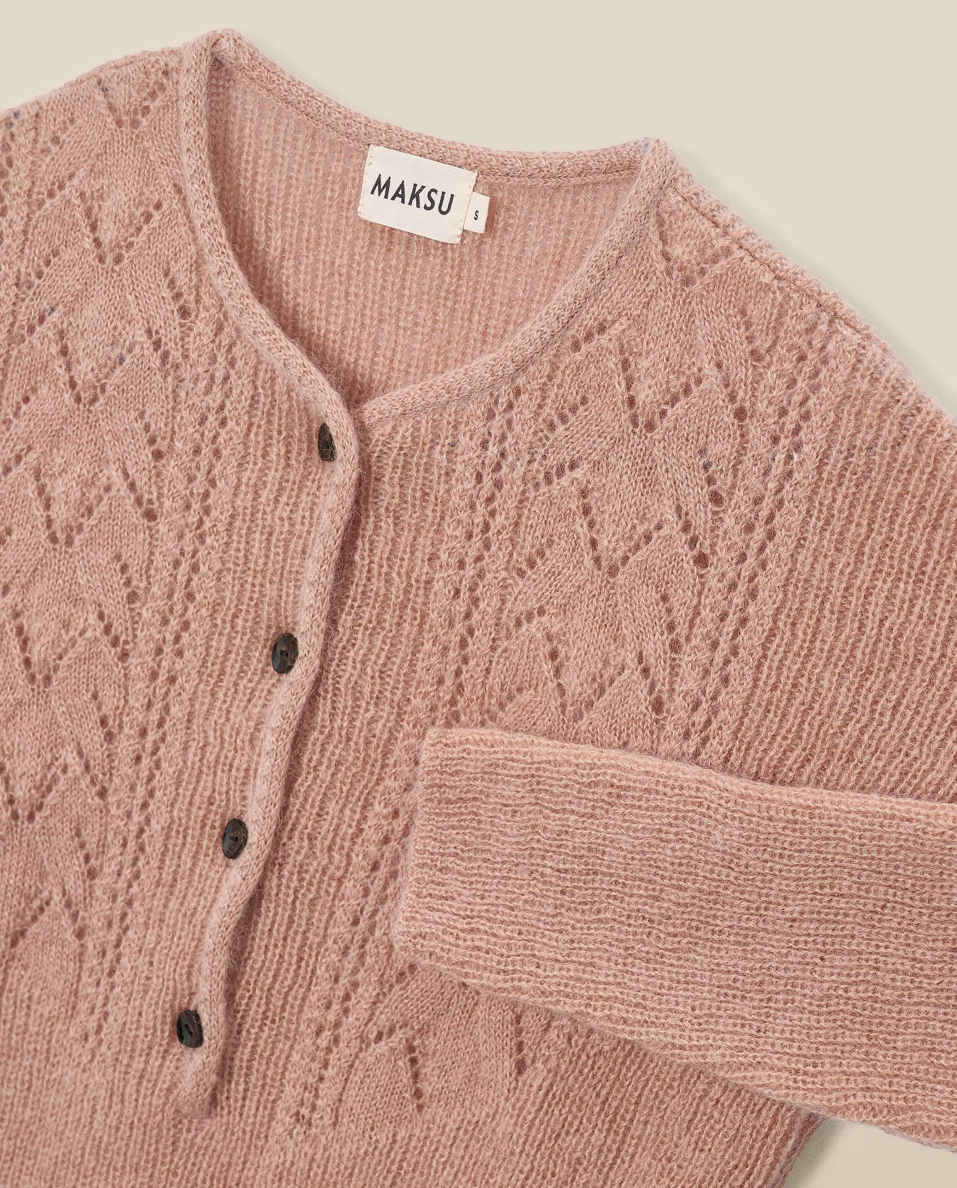 CLAIRE | Blush Pink Mohair Wool Knit Sweater – shopmaksu EU CLAIRE | Blush Pink Mohair Wool Knit Sweater – shopmaksu EU