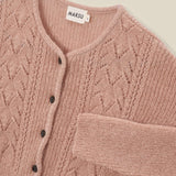 CLAIRE | Blush Pink Mohair Wool Knit Sweater
