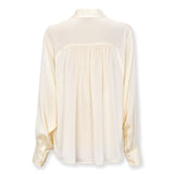 CLOE | Ecru Silk Blouse