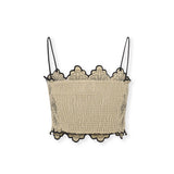 ISHANI | Ecru 100% Linen Top