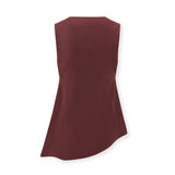 GINEVRA | Brown Asimetric Top