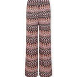 BRUNA | Burgundy Italian Fabric Trousers