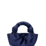 GYOSA | Dark Blue Satin Handbag