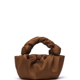 GYOSA | Brown Satin Handbag