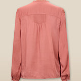 PAMPITA | Peach Pink Embroidered Blouse