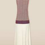 UDUKU | Multicoloured Knitted Midi Dress