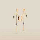 BALAKATA | Gold-Plated Labradorite Drop Earrings