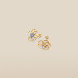 DAISY | Gold-Plated Stud Earrings