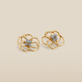 DAISY | Gold-Plated Stud Earrings