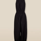 DAWA | Black Cotton Sleeveless Jumpsuit