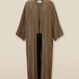 AURA | Bronze Metallic Sparkle Kimono