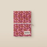 Pink Geo Print Softbound Notebook