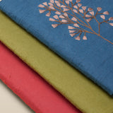 Colourblock Embroidered Notebook Set – Set of 3