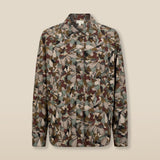 MISTY | Natural-Toned Liberty Floral Cotton Overshirt