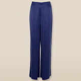 THYSSEN | Cobalt Blue Wide-Leg Trousers