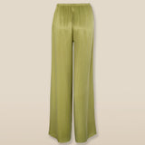 THYSSEN | Green Wide-Leg Trousers